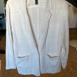 Womens plaid Forever 21 blazer